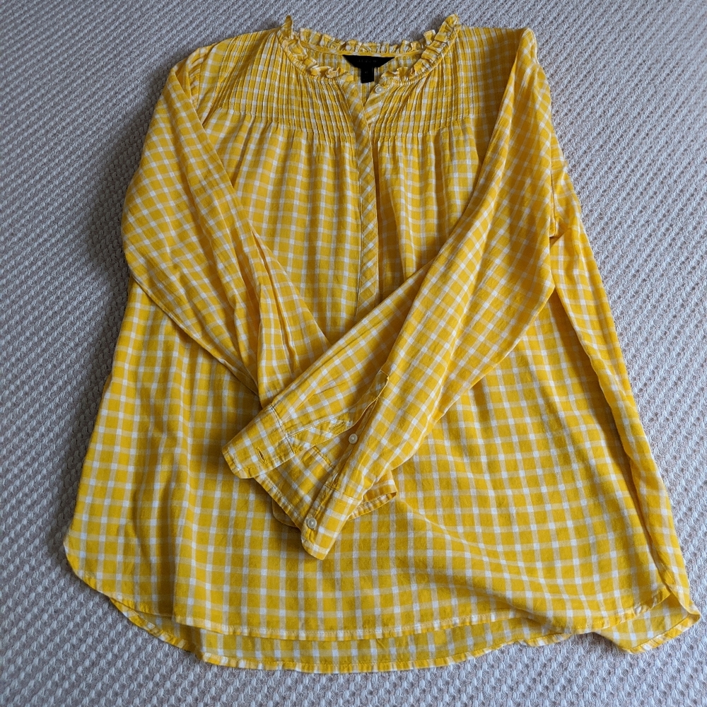 J. Crew Gauzy Popover
